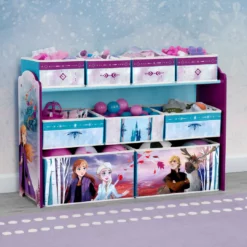 Delta Children Frozen Deluxe 9 Bin Design And Store Toy Organizer Storage