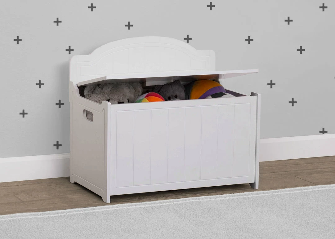 Delta Children Newport Wood Toy Box Storage & Organization 6 Delta Children Newport Wood Toy Box Storage & Organization