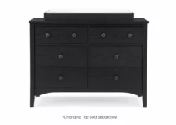 Delta Children Farmhouse 6 Drawer Dresser