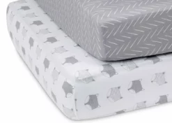 Delta Children Indie Fox Fitted Crib Sheets - 2 Pack