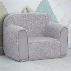 Delta Children Cozee Sherpa And Suede Chair For Kids Kids’ Chairs