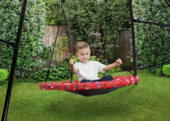 Delta Children Outdoor Mickey Mouse 40-Inch Saucer Swing For Kids