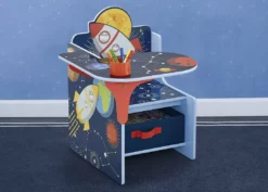 Delta Children Activity Desks Space Adventures Chair Desk With Storage Bin