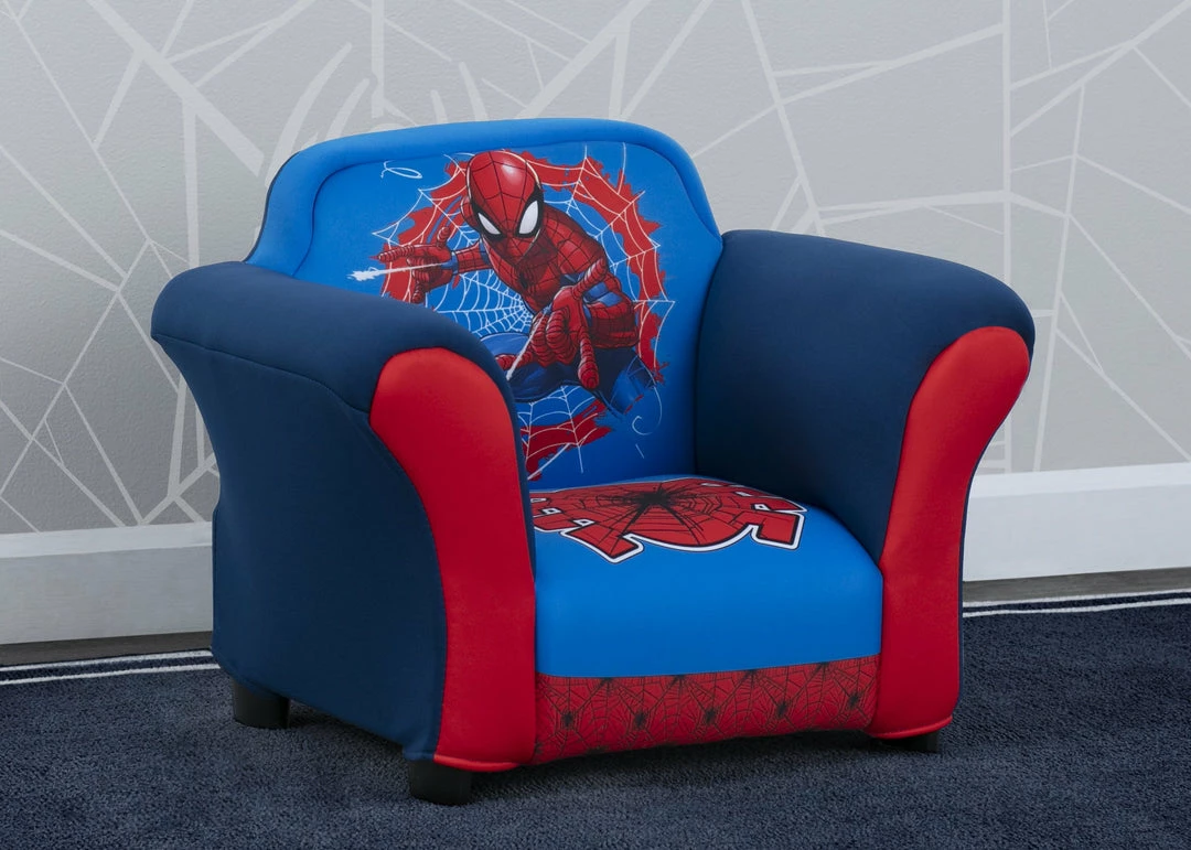 Delta Children Spider-Man Upholstered Chair With Sculpted Plastic Frame 4 Delta Children Spider-Man Upholstered Chair With Sculpted Plastic Frame