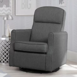 Delta Children Blair Slim Nursery Glider Swivel Rocker Chair