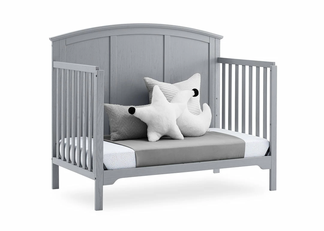 Delta Children Sweet Beginnings Sage Curve Top 6-in-1 Convertible Crib 7 Delta Children Sweet Beginnings Sage Curve Top 6-in-1 Convertible Crib