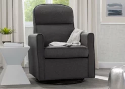 Delta Children Blair Slim Nursery Glider Swivel Rocker Chair
