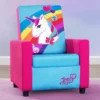 Delta Children JoJo Siwa High Back Upholstered Chair