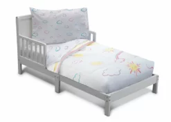 Delta Children Girls 4-Piece Toddler Bedding Set Sheets & Mattress Covers