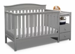 Delta Children Birkley Convertible Crib And Changer Baby Cribs