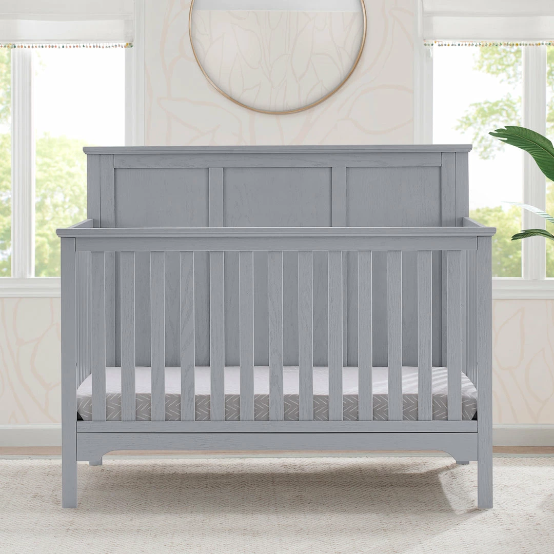 Delta Children Sweet Beginnings Sage Flat Top 6-in-1 Convertible Crib 11 Delta Children Sweet Beginnings Sage Flat Top 6-in-1 Convertible Crib