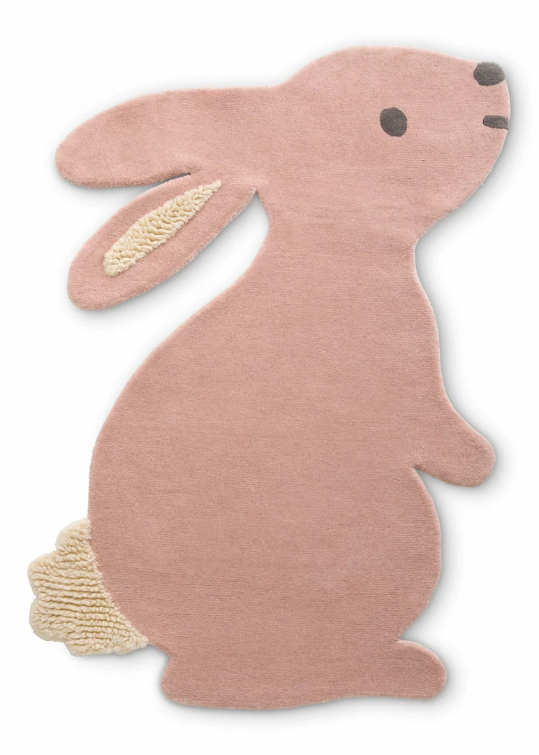 Delta Children Hand-Tufted 100% Wool Bunny Rug Rugs 4 Delta Children Hand-Tufted 100% Wool Bunny Rug Rugs