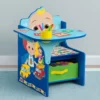 Delta Children Activity Desks CoComelon Chair Desk With Storage Bin