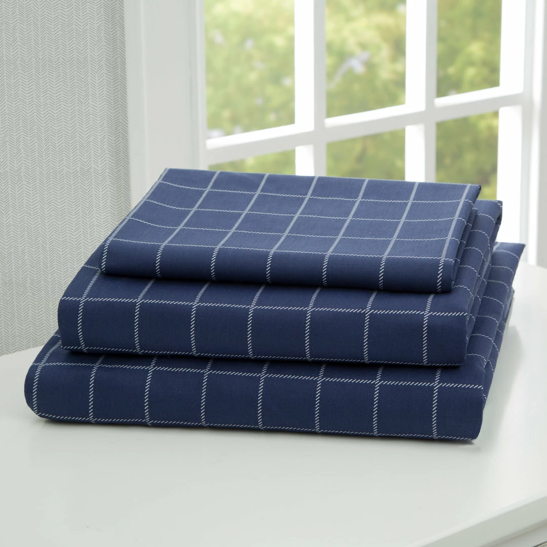 Delta Children Plaid 3-Piece Twin Sheet Set 8 Delta Children Plaid 3-Piece Twin Sheet Set