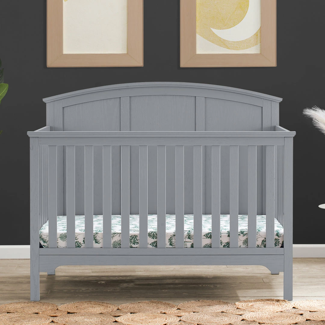 Delta Children Sweet Beginnings Sage Curve Top 6-in-1 Convertible Crib 11 Delta Children Sweet Beginnings Sage Curve Top 6-in-1 Convertible Crib