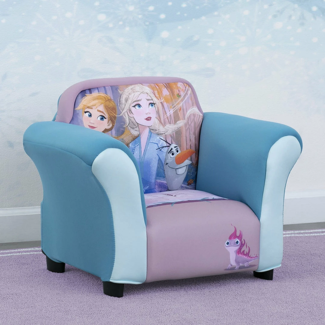 Delta Children Frozen II Upholstered Chair With Sculpted Plastic Frame Kids’ Chairs 3 Delta Children Frozen II Upholstered Chair With Sculpted Plastic Frame Kids’ Chairs