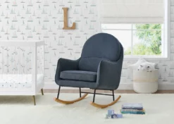 Delta Children Gliders & Rocking Chairs Ella Rocker With LiveSmart Evolve Fabric