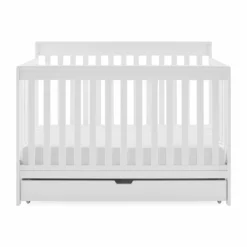 Delta Children Baby Cribs Mercer 6-in-1 Convertible Crib With Storage Trundle