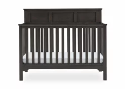 Delta Children Baby Cribs Sweet Beginnings Hart Flat Top 6-in-1 Convertible Crib