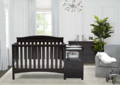 Delta Children Birkley Convertible Crib And Changer Baby Cribs
