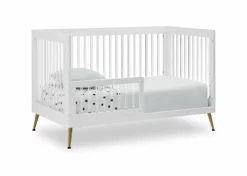 Delta Children Sloane 4-in-1 Acrylic Convertible Crib