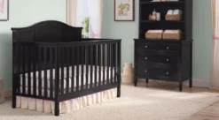 Delta Children Baby Cribs Madrid 4-in-1 Convertible Crib