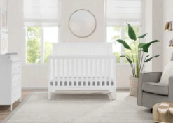 Delta Children Sweet Beginnings Sage Flat Top 6-in-1 Convertible Crib 47 Delta Children Sweet Beginnings Sage Flat Top 6-in-1 Convertible Crib