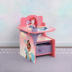 Delta Children Activity Desks Princess Chair Desk With Storage Bin