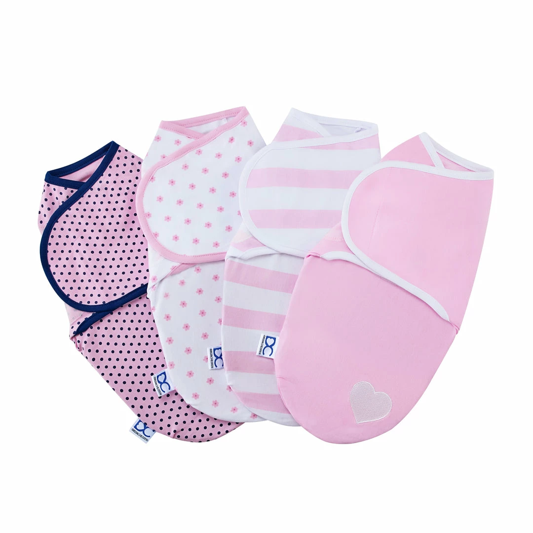 Delta Children Little Lambs Adjustable Swaddle Wrap - Size Large, Fits Babies 3-6 Months/14-18 Lbs., 4-Pack Sale 6 Delta Children Little Lambs Adjustable Swaddle Wrap - Size Large, Fits Babies 3-6 Months/14-18 Lbs., 4-Pack Sale