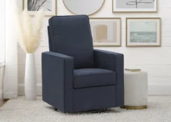 Delta Children Skye Nursery Glider Swivel Chair With LiveSmart Fabric 28 Delta Children Skye Nursery Glider Swivel Chair With LiveSmart Fabric