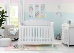 Delta Children Lancaster 4-in-1 Convertible Baby Crib