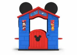 Delta Children Toys & Play Mickey Mouse Plastic Indoor/Outdoor Playhouse With Easy Assembly