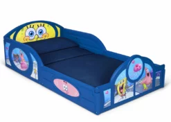 Delta Children SpongeBob SquarePants Plastic Sleep And Play Toddler Bed 8 Delta Children SpongeBob SquarePants Plastic Sleep And Play Toddler Bed