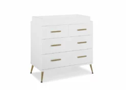 Delta Children Sloane 4 Drawer Dresser With Changing Top Dressers & Changing Tables