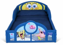 Delta Children SpongeBob SquarePants Plastic Sleep And Play Toddler Bed 9 Delta Children SpongeBob SquarePants Plastic Sleep And Play Toddler Bed