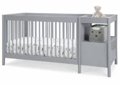 Delta Children Zoe 5-in-1 Convertible Crib And Changer