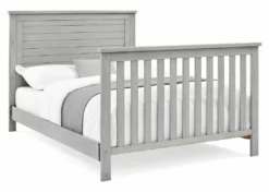Simmons Kids Caden 6-in-1 Convertible Crib With Trundle Drawer Baby Cribs
