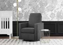 Delta Children Skye Nursery Glider Swivel Chair With LiveSmart Fabric 32 Delta Children Skye Nursery Glider Swivel Chair With LiveSmart Fabric