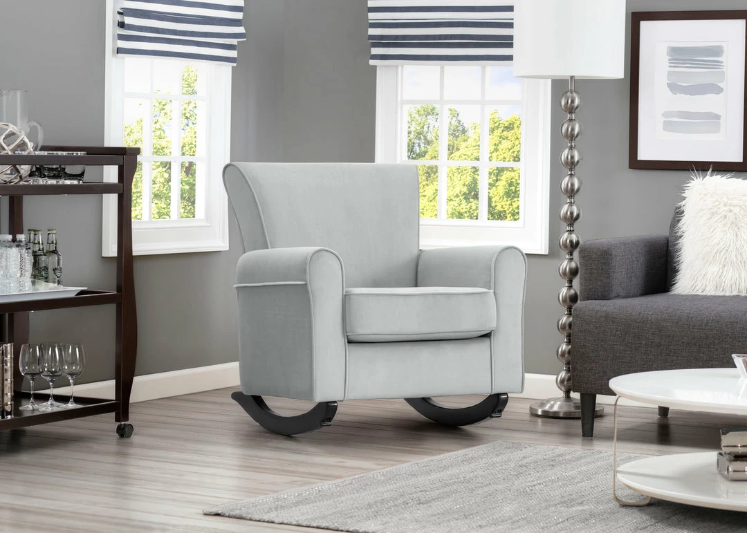 Delta Children Gliders & Rocking Chairs Lancaster Rocking Chair Featuring LiveSmart Fabric By Culp 8 Delta Children Gliders & Rocking Chairs Lancaster Rocking Chair Featuring LiveSmart Fabric By Culp