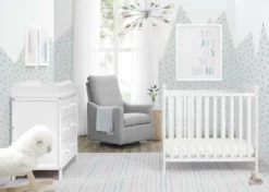 Delta Children Middleton Mini Crib With 2.75-Inch Mattress