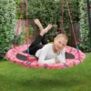 Delta Children Outdoor JoJo Siwa 40-Inch Saucer Swing For Kids