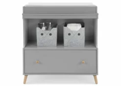 Delta Children Essex Convertible Changing Table With Drawer Dressers & Changing Tables
