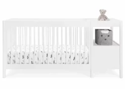 Delta Children Zoe 5-in-1 Convertible Crib And Changer