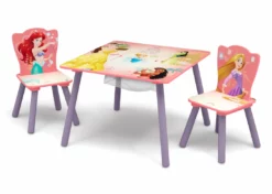 Delta Children Princess Table And Chair Set With Storage