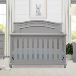 Simmons Kids Baby Cribs Belmont 4-in-1 Convertible Crib