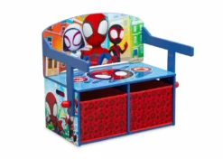 Delta Children Book & Toy Storage Spidey And His Amazing Friends Activity Bench 7 Delta Children Book & Toy Storage Spidey And His Amazing Friends Activity Bench