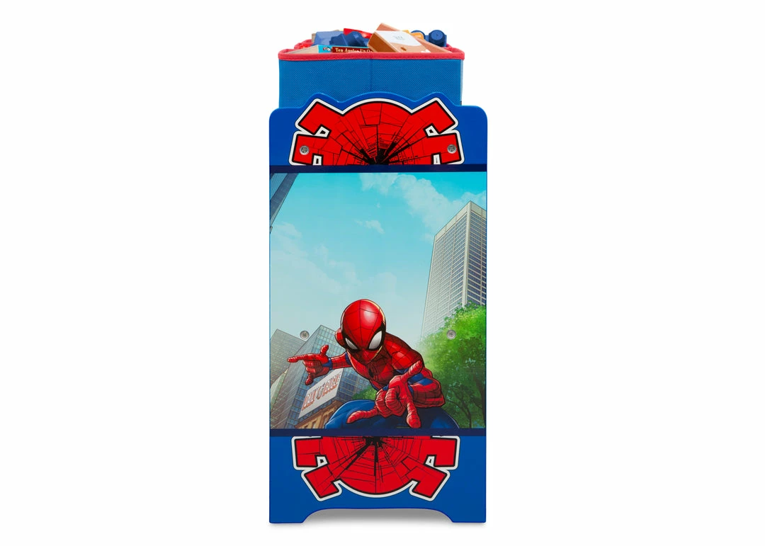 Delta Children Spider-Man Deluxe 9 Bin Design And Store Toy Organizer 6 Delta Children Spider-Man Deluxe 9 Bin Design And Store Toy Organizer