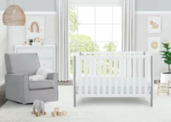 Delta Children Baby Cribs Milo 3-in-1 Convertible Crib