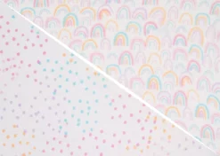 Delta Children Rainbow Confetti Fitted Crib Sheets - 2 Pack What's New
