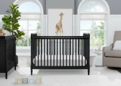 Delta Children Saint 4-in-1 Convertible Crib Baby Cribs
